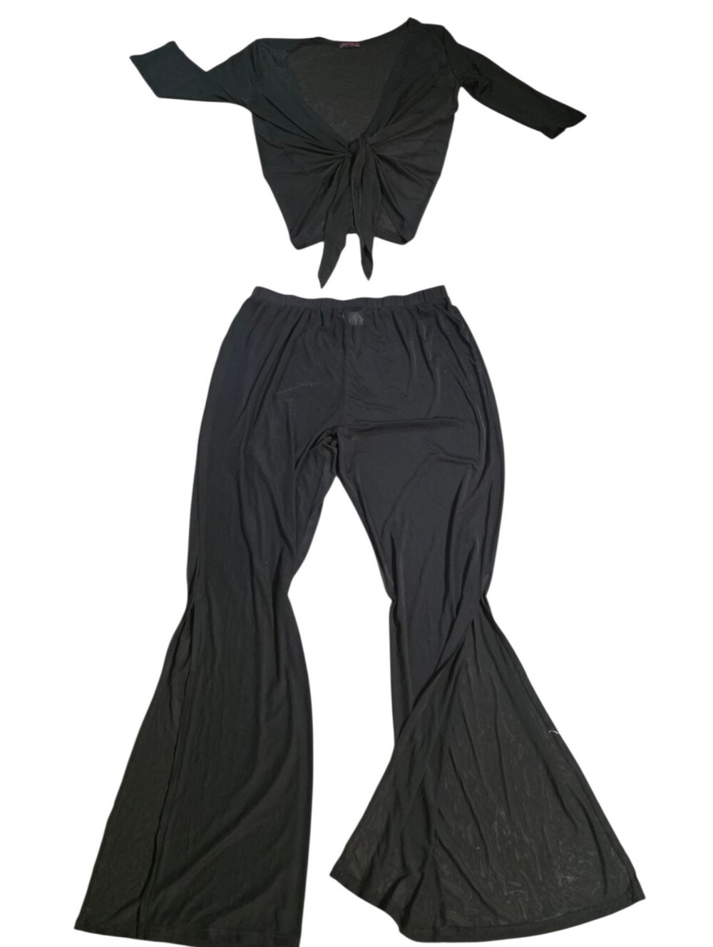 BULK LOT (5 PC>2pants,1skirt,1top,1dress) Women's Sheer Clothing SET SIZE M